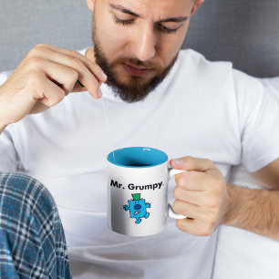 Caneca De Café Em Dois Tons Sr. Men O Sr. Grumpy é um Grump