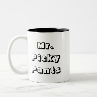 Caneca De Café Em Dois Tons Sr. Picky Pants