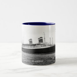 Caneca De Café Em Dois Tons SS América