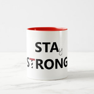 Caneca De Café Em Dois Tons St Augustine - estada forte
