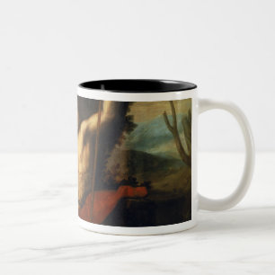 Caneca De Café Em Dois Tons St John o baptista na região selvagem