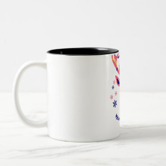 Caneca De Café Em Dois Tons Stag Natal