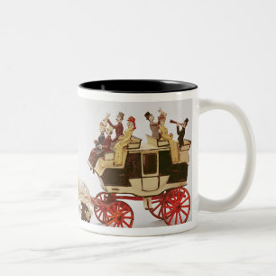 Caneca De Café Em Dois Tons Stagecoach do brinquedo
