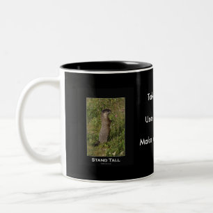 Caneca De Café Em Dois Tons Stand Tall Marmot Mug