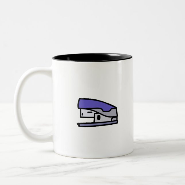Caneca De Café Em Dois Tons Stapler (Esquerda)