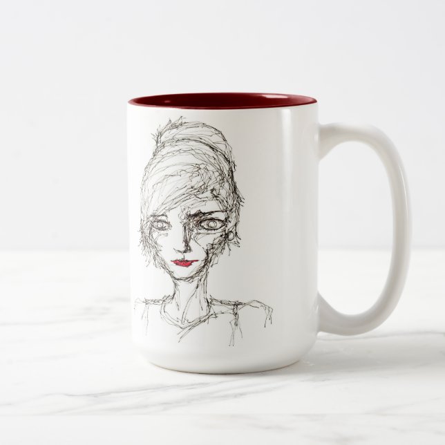 Caneca De Café Em Dois Tons Starbuck (Direita)