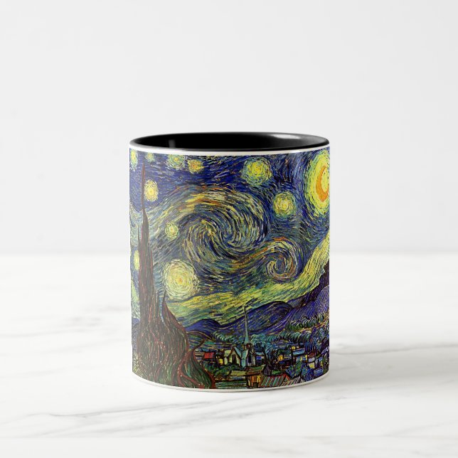 Caneca De Café Em Dois Tons Starry Night (Centro)