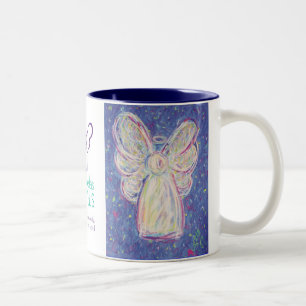 Caneca De Café Em Dois Tons Starry Night Angel Mug