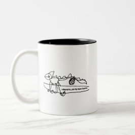 Caneca De Café Em Dois Tons Start your day with a splash of self-expression