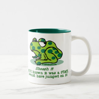 Caneca De Café Em Dois Tons STAT Froggie
