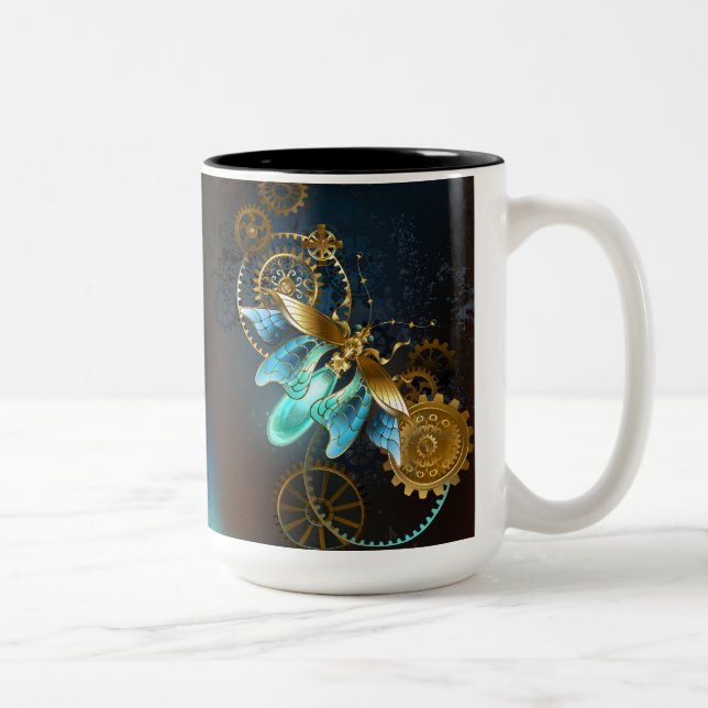 Caneca De Café Em Dois Tons Steampunk Firefly (Direita)