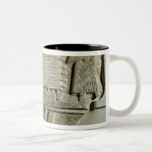 Caneca De Café Em Dois Tons Stele dos abutres