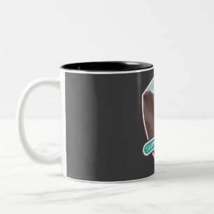 Caneca De Café Em Dois Tons Stewart Cascade Trail #056 - Utah