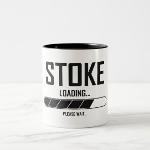 Caneca De Café Em Dois Tons Stoke Loading