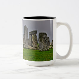 Caneca De Café Em Dois Tons Stonehenge Antigo Local Histórico do Poder