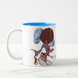 Caneca De Café Em Dois Tons Strut'n' Get up