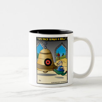 Caneca De Café Em Dois Tons "Sua cara soa uma Bell "