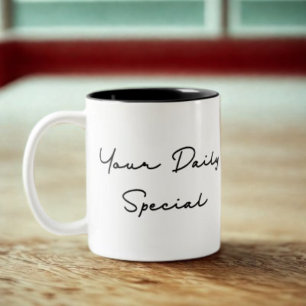 Caneca De Café Em Dois Tons Sua Cotação Especial Diária