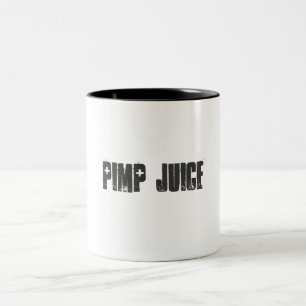 Caneca De Café Em Dois Tons Suco do proxeneta