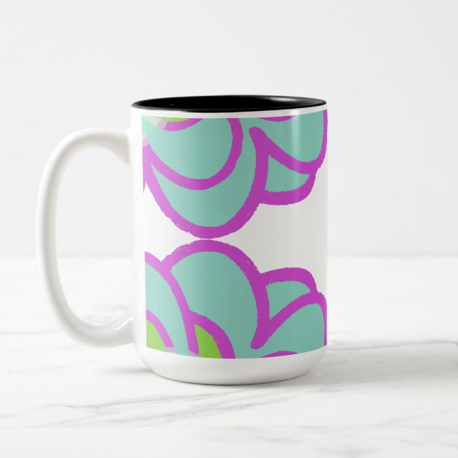 Caneca De Café Em Dois Tons Suculente Sangrento Coffee Mug (Esquerda)