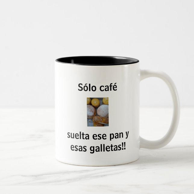 Caneca De Café Em Dois Tons Suelta ese pan (Direita)