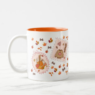 Caneca De Café Em Dois Tons Suéter De Bombaim De Bolonha E Sai De Duas Tonelad