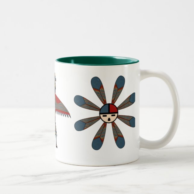 Caneca De Café Em Dois Tons Sun Journey (Direita)