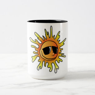 CANECA DE CAFÉ EM DOIS TONS SUN LEGAL VERÃO