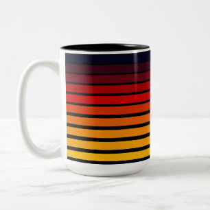 Caneca De Café Em Dois Tons Sunset