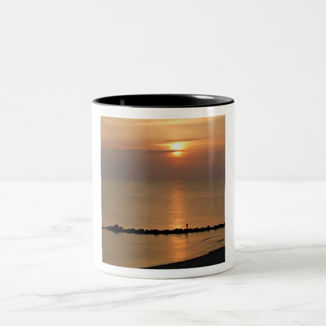 Caneca De Café Em Dois Tons Sunset 2014-1002 (Centro)
