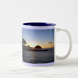 Caneca De Café Em Dois Tons Sunset Mug Havaiano