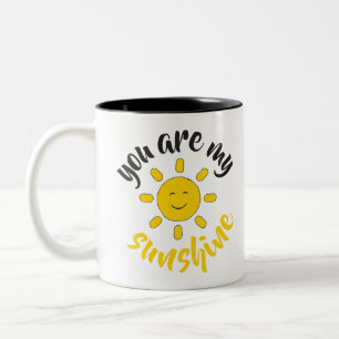 Caneca De Café Em Dois Tons Sunshine Fun Sunshine Baby Você é meu Sol