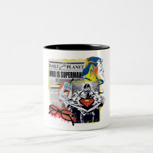 Caneca De Café Em Dois Tons Super-Homem 41