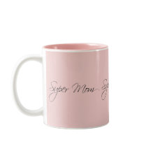 Super Mãe Linda Bonito Elegante Moderna