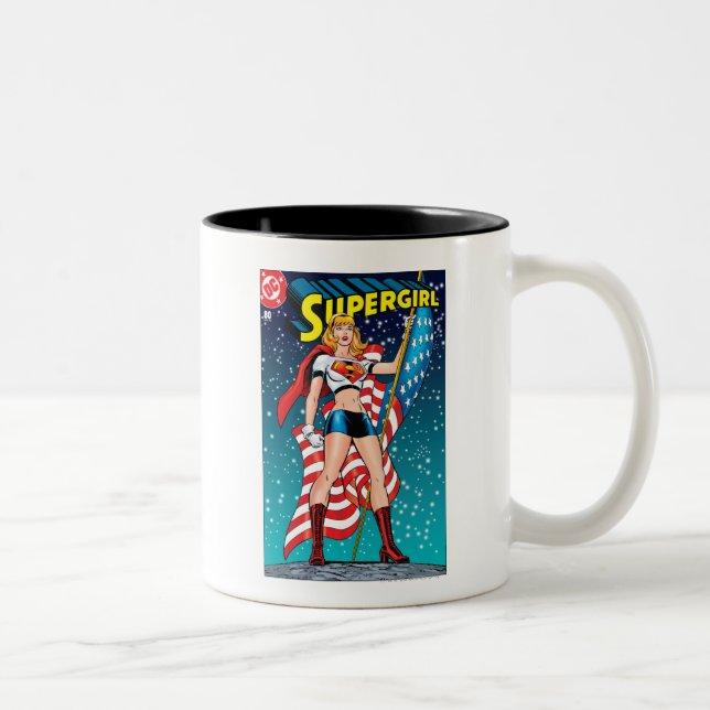 Caneca De Café Em Dois Tons Supergirl (Direita)