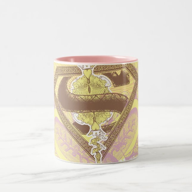 Caneca De Café Em Dois Tons Supergirl Opera House Yellow (Centro)