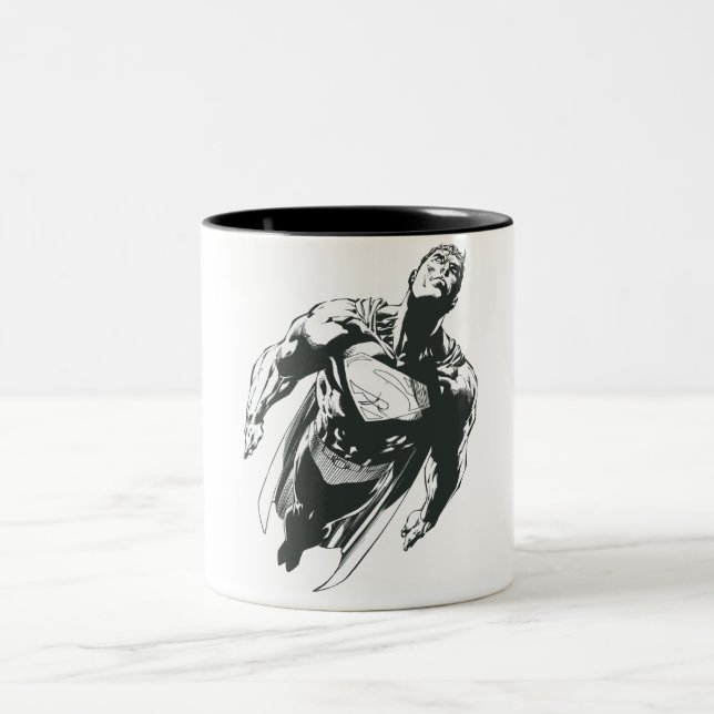Caneca De Café Em Dois Tons Superman 78 (Centro)