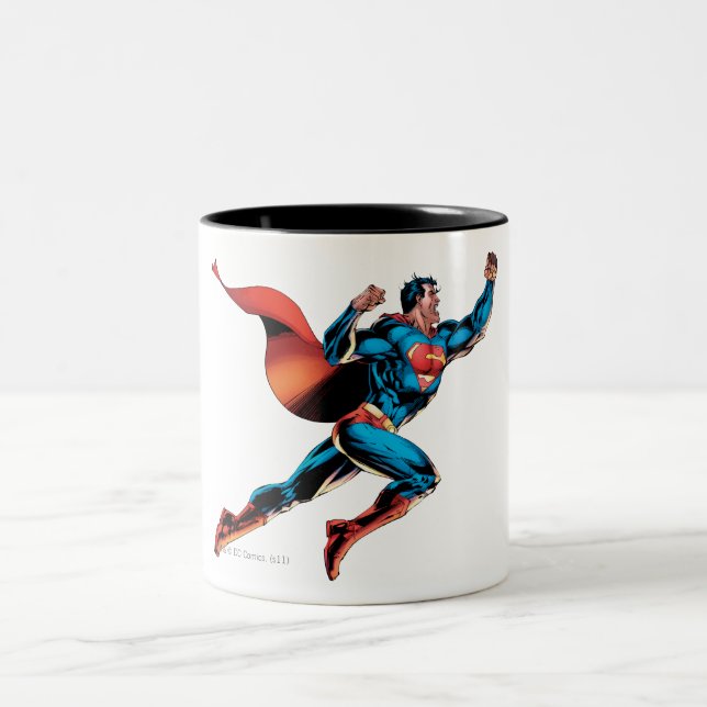 Caneca De Café Em Dois Tons Superman Yells (Centro)
