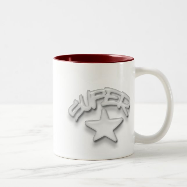 Caneca De Café Em Dois Tons SuperStarMUG (Direita)