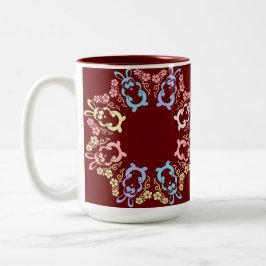Caneca De Café Em Dois Tons Supervisor de Caça aos Ovos