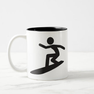 Caneca De Café Em Dois Tons Surfista-T