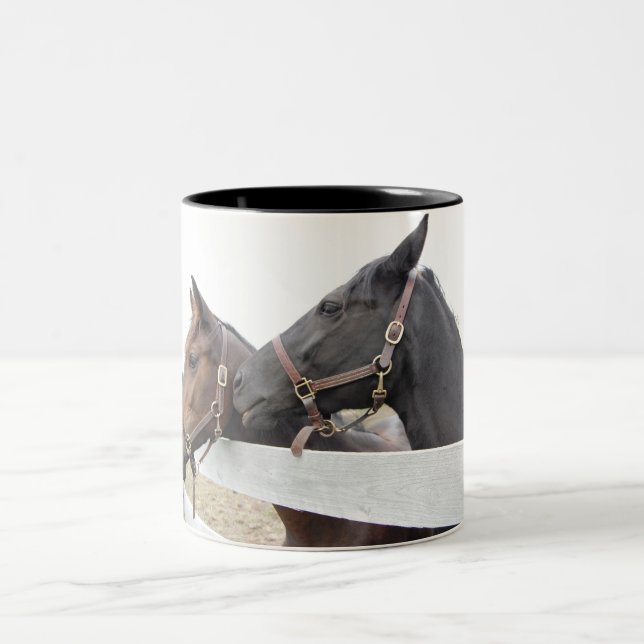 Caneca De Café Em Dois Tons Sussurro de Cavalo Original (Centro)