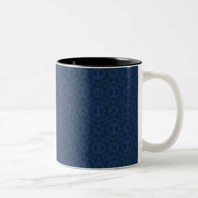 Caneca De Café Em Dois Tons Sweet e Daison Mug, Blue (Direita)