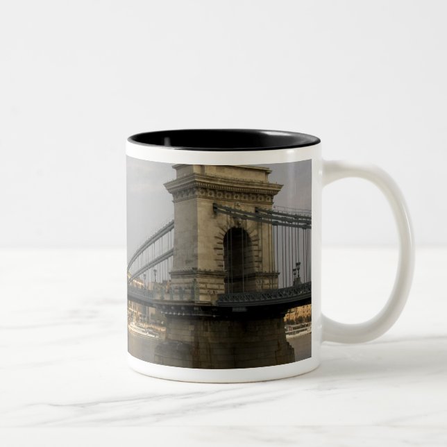 Caneca De Café Em Dois Tons Szechenyi lanchid Szechenyi Chain Bridge), 2 (Direita)