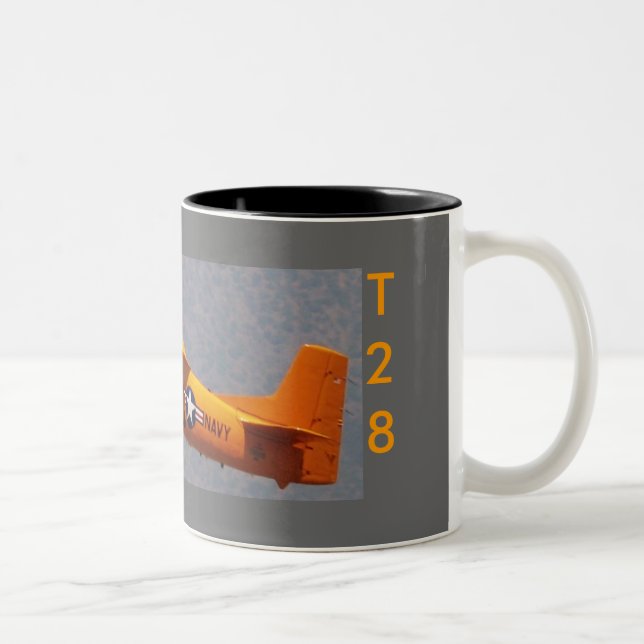 Caneca De Café Em Dois Tons T28 POC amarelo, T28, T28 (Direita)