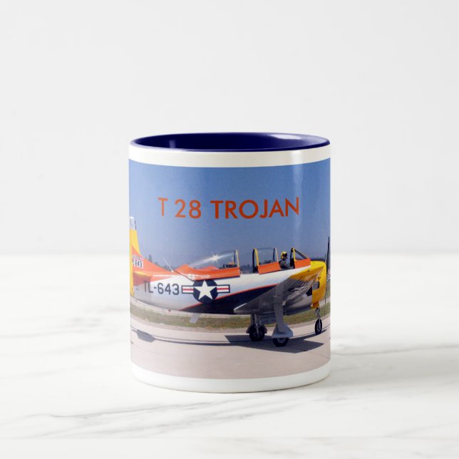 CANECA DE CAFÉ EM DOIS TONS T28, TROJAN DE T 28 (Centro)
