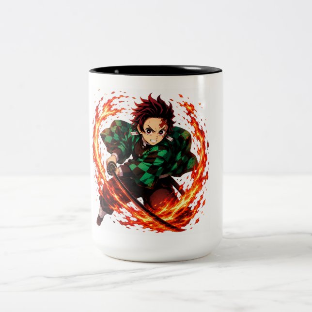 Caneca De Café Em Dois Tons T-shirt (Centro)