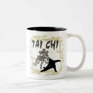 Caneca De Café Em Dois Tons T-shirt do QUI da TAI