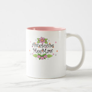 Caneca De Café Em Dois Tons T-shirt impressionante de MeeMaw