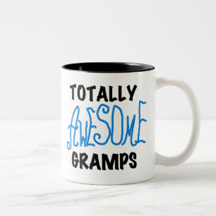 Caneca De Café Em Dois Tons T-shirts e presentes de vovô totalmente incríveis